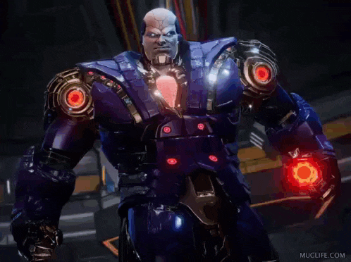 a robot with the words success written on his chest