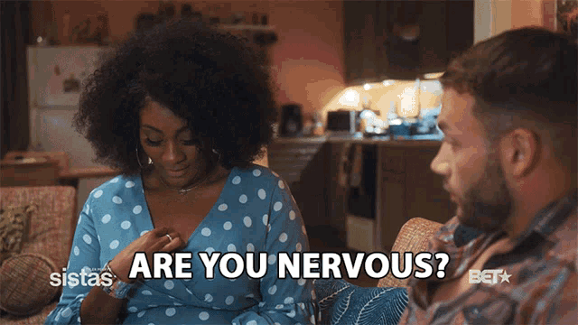 Are You Nervous Mignon Baker GIF - Are You Nervous Mignon Baker Danni King GIFs