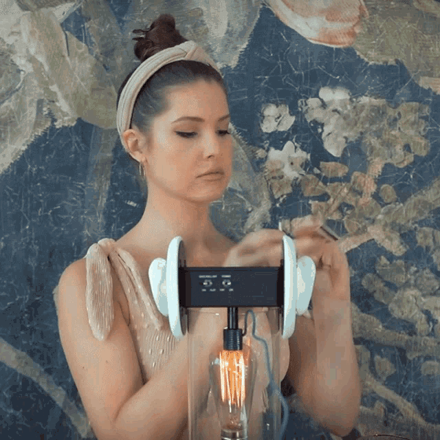 Lighter Amanda Cerny GIF - Lighter Amanda Cerny Asmr GIFs