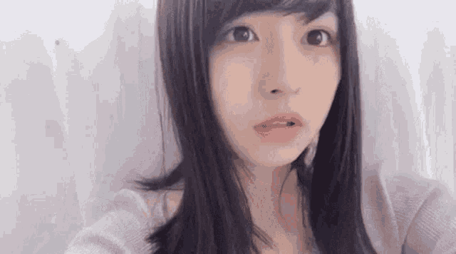 Keyakizaka46 Nagahama Neru GIF - Keyakizaka46 Nagahama Neru Stare GIFs