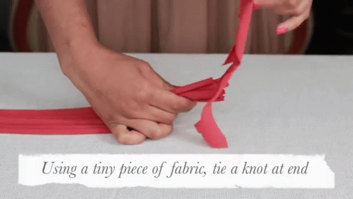 Diy Knot Necklace GIF - Necklace Diy GIFs