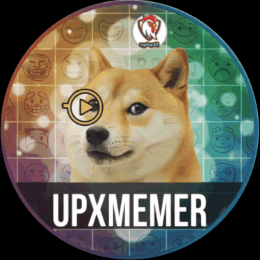 a picture of a dog and the words upxmemer on the bottom