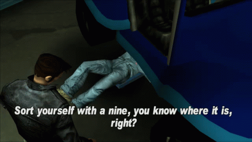 Gtagif Gta One Liners GIF - Gtagif Gta One Liners Sort Yourself With A Nine You Know Where It Is Right GIFs