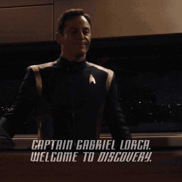 Welcome To Discovery Jason Isaacs GIF - Welcome To Discovery Jason Isaacs Captain Gabriel Lorca GIFs