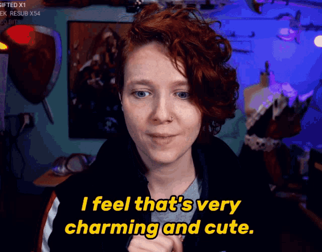 Random Tuesday I Feel Thats Very Charming And Cute GIF - Random Tuesday I Feel Thats Very Charming And Cute Thats Pretty Neat GIFs
