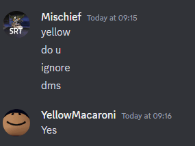 Yellow Ignores All Dms GIF - Yellow Ignores All Dms GIFs