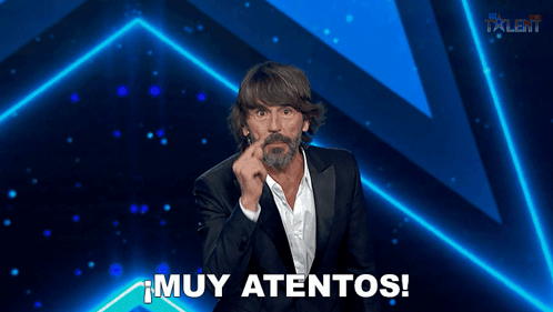 Muy Atentos Santi Millan GIF - Muy Atentos Santi Millan Got Talent España GIFs