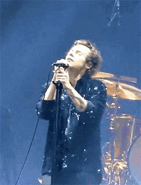 Harry Styles Singing GIF - Harry Styles Singing Performance GIFs