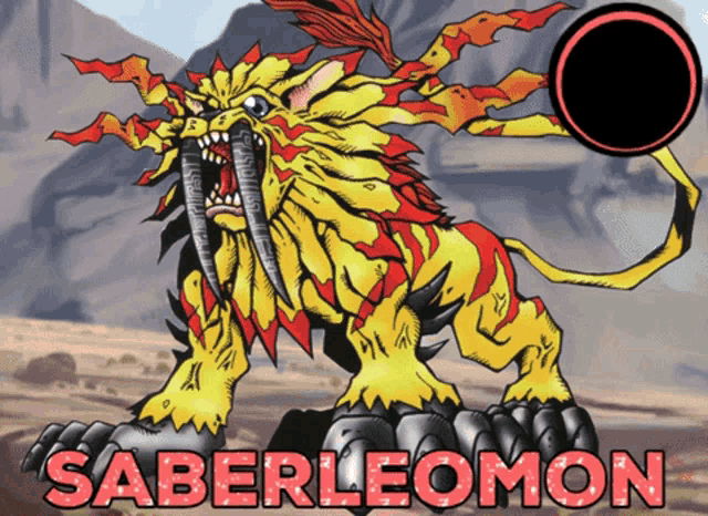 Digimon Saberleomon GIF - Digimon Saberleomon Saberleomo GIFs