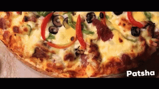 Pizza Delicious GIF - Pizza Delicious All Toppings GIFs