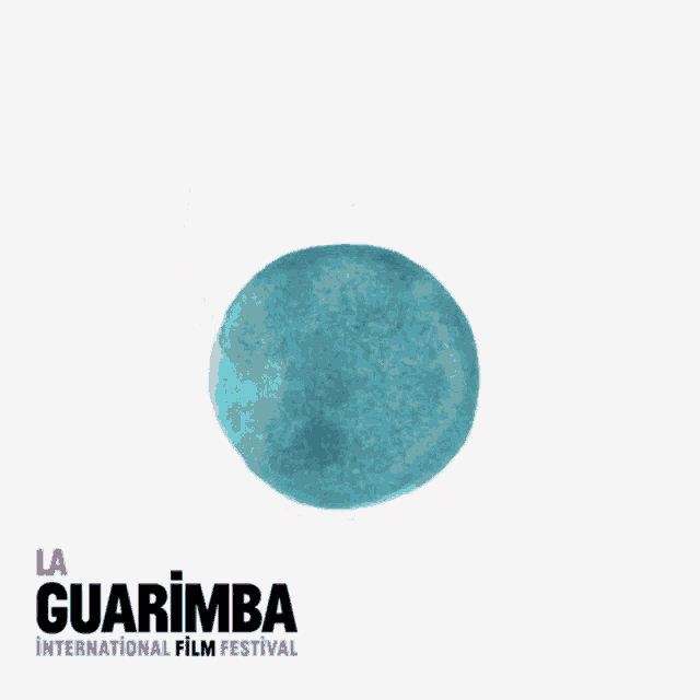 a poster for la guarimba international film festival with a naked woman
