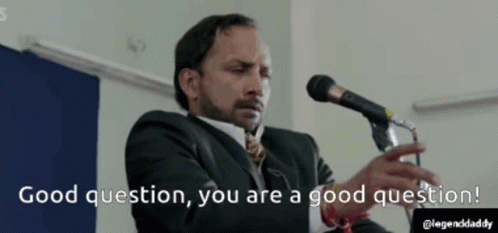 Good Question You Are A Good Question GIF