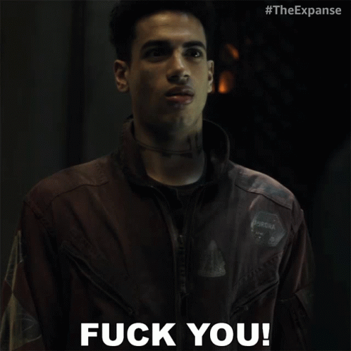 Fuck You Filip Inaros GIF - Fuck You Filip Inaros The Expanse GIFs