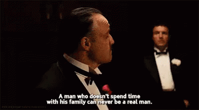 The Godfather Real Man GIF - The Godfather Real Man Time GIFs