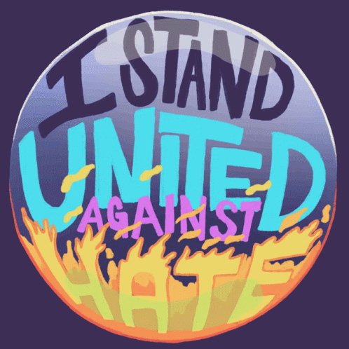 I Stand United Against Hate La Vs Hate GIF - I Stand United Against Hate La Vs Hate Stop Hate GIFs