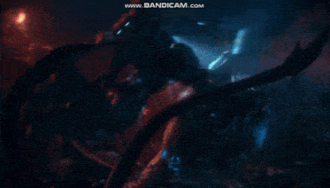 a video of a space ship is being uploaded to bandicam.com