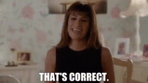 Glee Rachel Berry GIF - Glee Rachel Berry Thats Correct GIFs