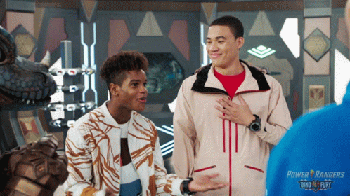Excited Aiyon GIF - Excited Aiyon Power Rangers Dino Fury GIFs