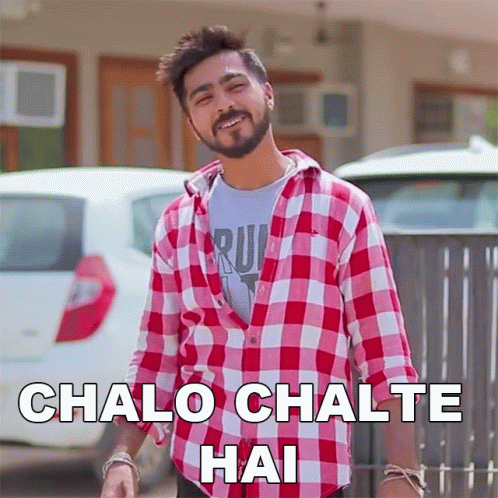 Chalo Chalte Hai Shivam Sharma GIF - Chalo Chalte Hai Shivam Sharma Shivam Dikro GIFs