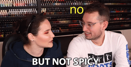 But Not Spicy No GIF - But Not Spicy No Not Hot GIFs