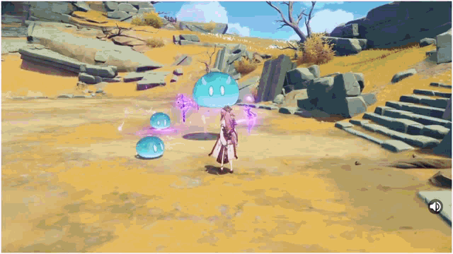 a screenshot of a video game shows a character being electro charged