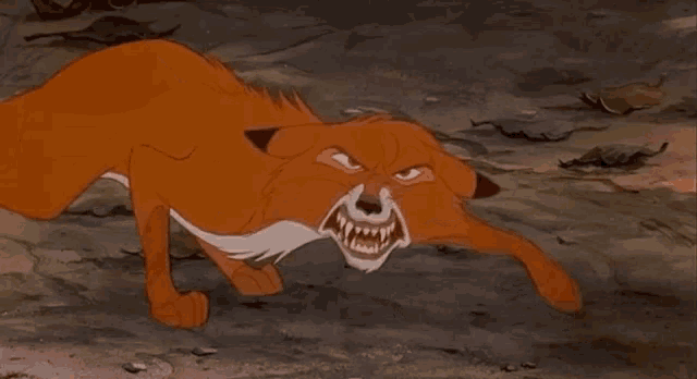 Fox And The Hound Angry GIF - Fox And The Hound Angry Furious GIFs