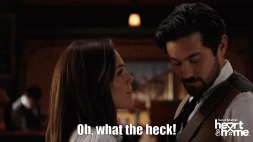 What The Heck Kiss GIF - What The Heck Kiss Hearties GIFs