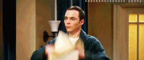 The Big Bang Theory Sheldon Cooper GIF - The Big Bang Theory Sheldon Cooper Raining Papers GIFs