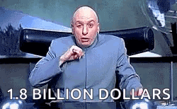 Dr Evil Gold Member GIF - Dr Evil Gold Member One Million Dollars GIFs