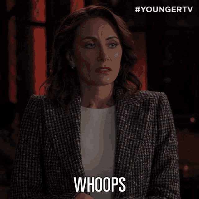 Whoops Quinn Tyler GIF - Whoops Quinn Tyler Younger GIFs
