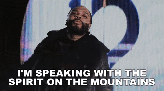 Im Speaking With The Spirit On The Mountains Kevin Gates GIF - Im Speaking With The Spirit On The Mountains Kevin Gates Big Lyfe Song GIFs