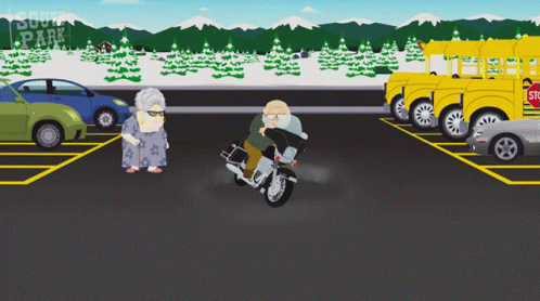 Motorcycle Donuts South Park GIF - Motorcycle Donuts South Park S24e2 GIFs