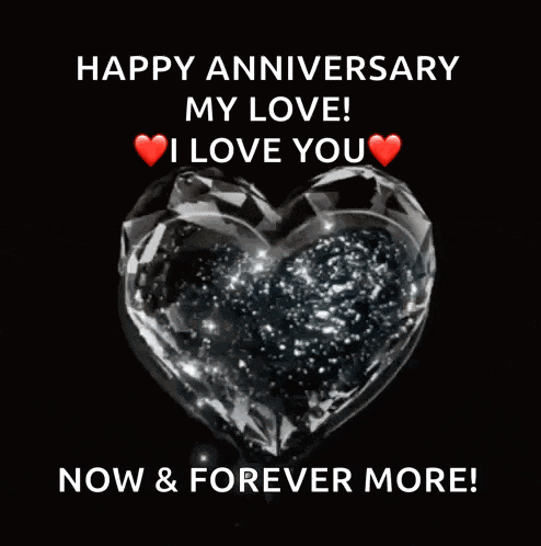 happy anniversary my love now and forever more