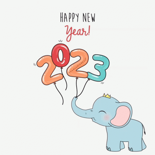 Happy New Year2023 The Doodle Desk GIF - Happy New Year2023 The Doodle Desk Naya Saal Mubarak GIFs