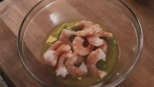 Coconut Shrimp Salad GIF - Shrimp Salad Healthy GIFs