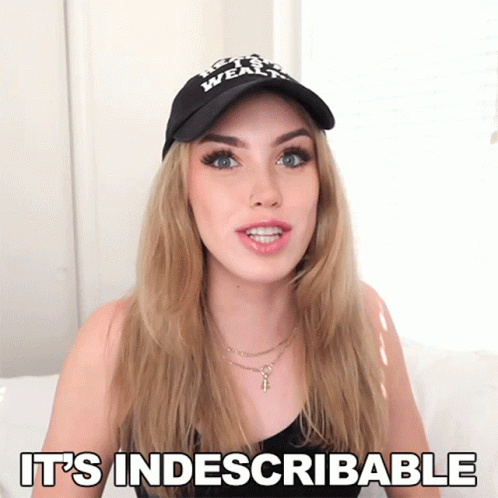 Its Indescribable Stella Rae GIF - Its Indescribable Stella Rae Its Beyond Description GIFs