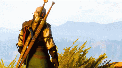Flying Wyvern Geralt Of Rivia GIF - Flying Wyvern Geralt Of Rivia The Witcher GIFs