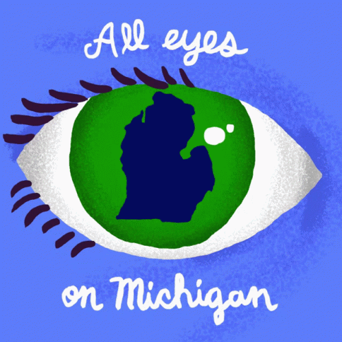 All Eyes On Michigan Michigan GIF - All Eyes On Michigan Michigan Mi GIFs