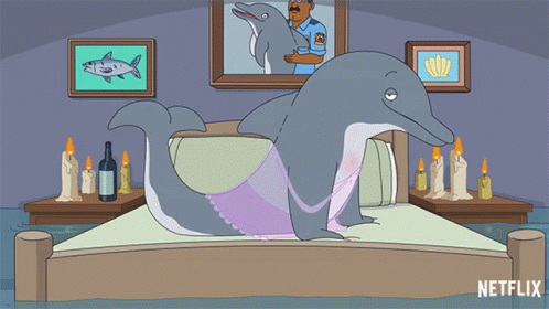 Naughty Dolphin Dolphin Queen GIF - Naughty Dolphin Dolphin Queen Paradise Pd GIFs