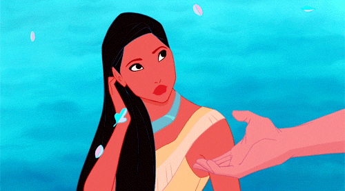 1. You Will Always Have Good Hair. GIF - Pocahontas Shy Giving A Hand GIFs