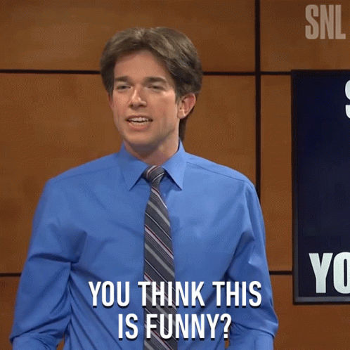 You Think This Is Funny Saturday Night Live GIF - You Think This Is Funny Saturday Night Live Is This A Joke To You GIFs