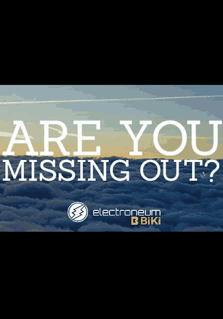 a poster that says are you missing out on it