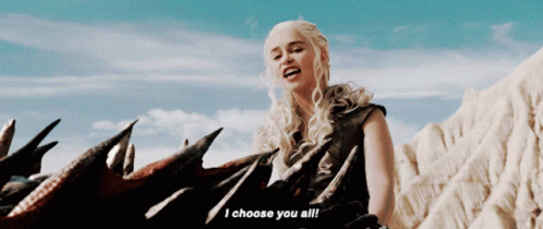 I Choose You All Game Of Thrones GIF - I Choose You All Game Of Thrones Shouting GIFs
