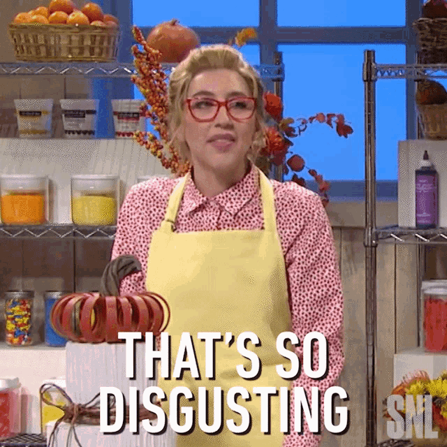 That So Disgusting Saturday Night Live GIF - That So Disgusting Saturday Night Live Thats Gross GIFs