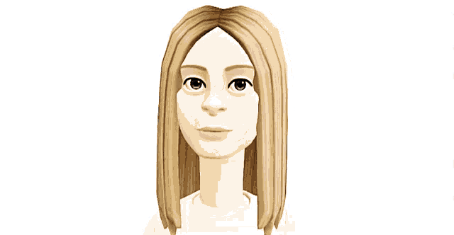 a cartoon drawing of a woman with the name lika on the bottom right