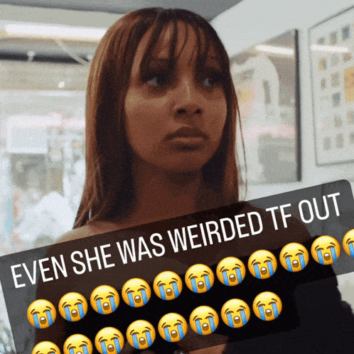 Pinkpantheress Even She Was Weirded Tf Out GIF - Pinkpantheress Even She Was Weirded Tf Out Weirded Out GIFs