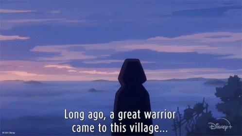 Long Ago A Great Warrior Came To This Village Star Wars Visions GIF - Long Ago A Great Warrior Came To This Village Star Wars Visions A Warrior Visited This Village GIFs