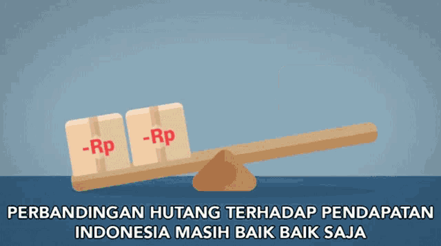 a sign that says debt to gdp ratio -34 % on it