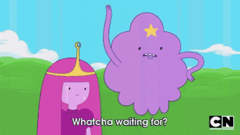 princess bubblegum and lumpy space princess from adventure time are standing next to each other
