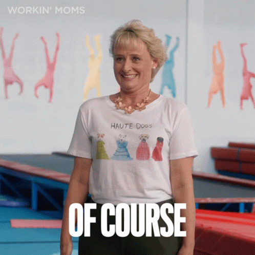 Of Course Val GIF - Of Course Val Workin Moms GIFs